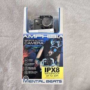 Mental Beats Amphibia Sports Action Camera NIB